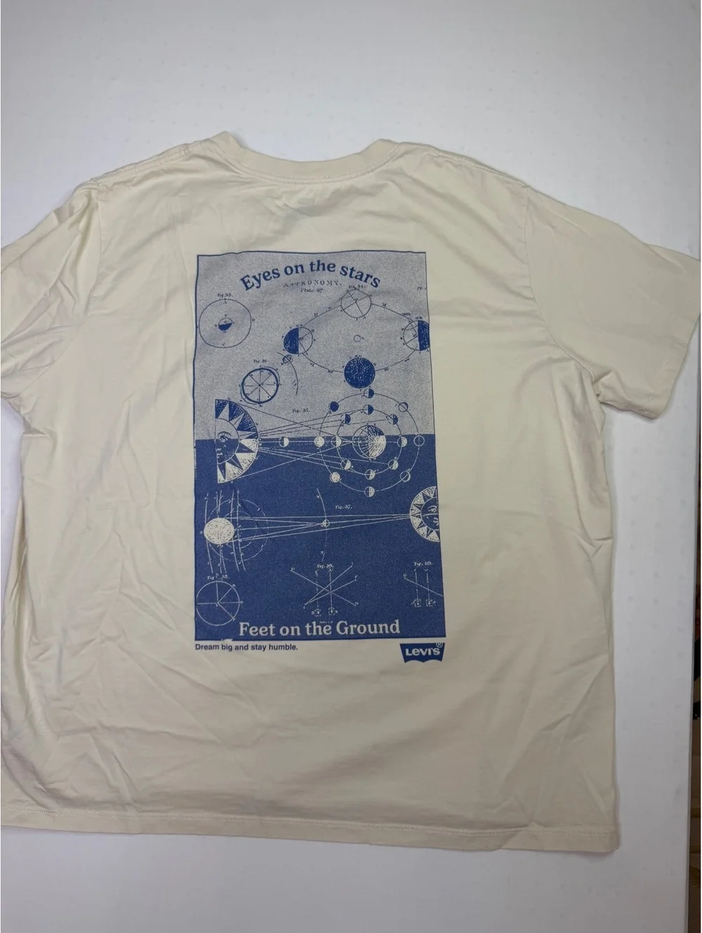 Levi's Graphic T-Shirt Off-White Cream 
